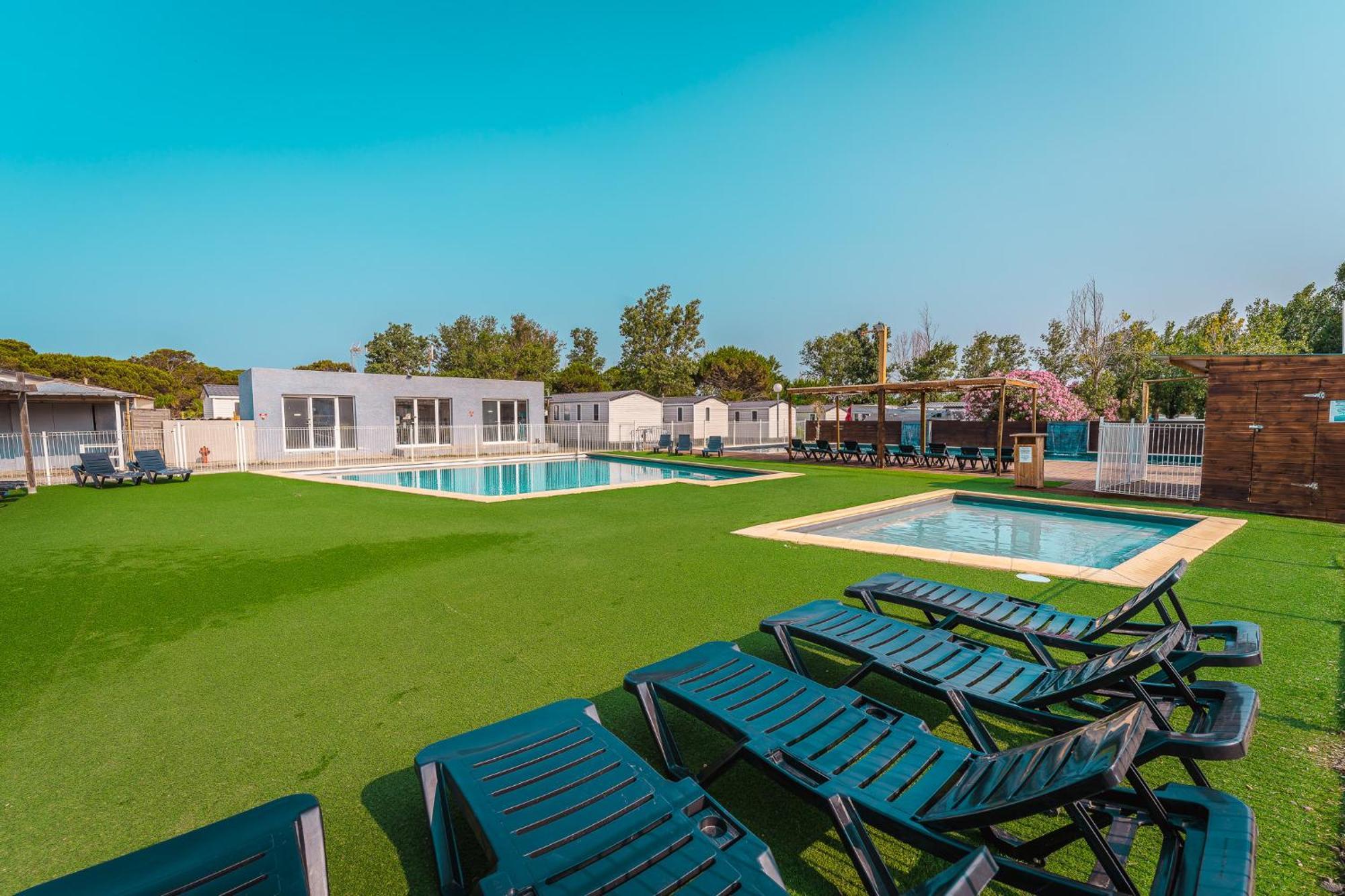 Camping Le Roucan West Vias Exterior foto